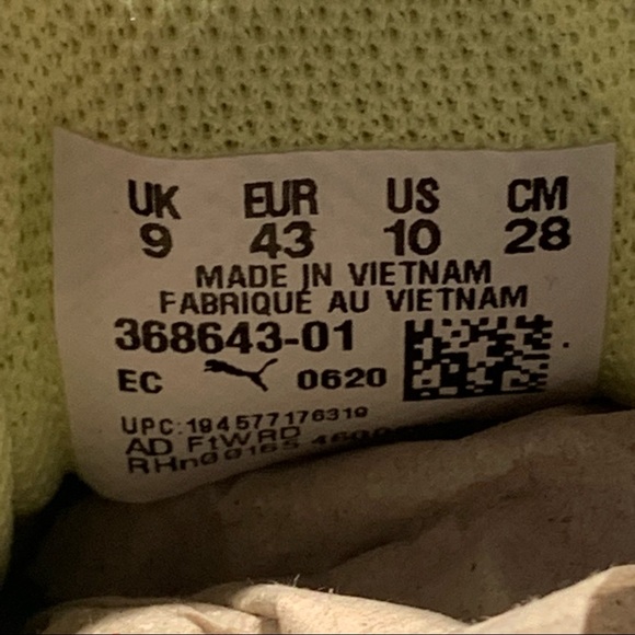 NEW PUMA RS-X3 WAVE RACER MULTI-COLOR MEN'S RUNNING WORKOUT SHOES SIZE 10 - Picture 7 of 9